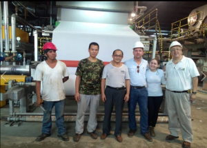 Toilet paper making machinery