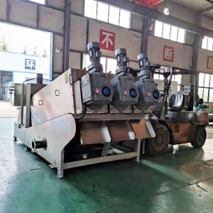 ZDL stacked spiral sludge dewatering machine